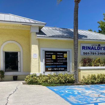 Jupiter Rinaldis - the front of the building - Sandwiches Near Me - Jupiter, Florida