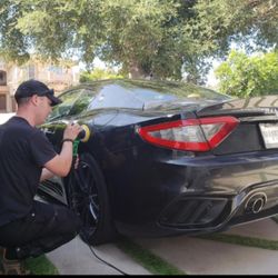 Dels Mobile Detailing - This car is not new. Customer kept the car looking new and did't put the CA License Plates. dual action poliser glaze correction 505 3D WAX
