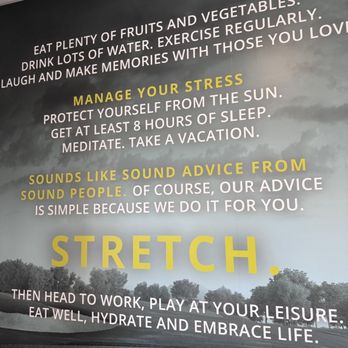 Stretch Zone - Great quote wall - Trainers Near Me - Mountain Brook, Alabama