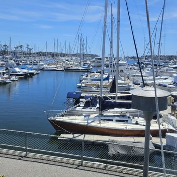 Tony P's Dockside Grill - My view - Sports Bars Near Me - Marina Del Rey, California