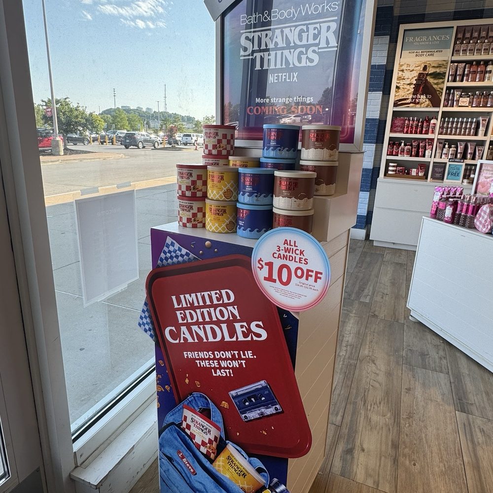 Bath & Body Works - Stranger Things candle collab #1. - Perfume Near Me - Broken Arrow, Oklahoma Bath & Body Works - Stranger Things candle collab #1. - Perfume Near Me - Broken Arrow, Oklahoma