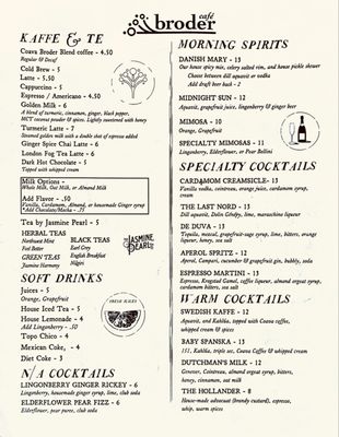 Menu photo 2 Broder Café Portland, OR Menu photo 2 Broder Café Portland, OR