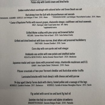 Sons & Daughters - Menu (9/1/21) - New American Near Me - San Francisco, California Sons & Daughters - Menu (9/1/21) - New American Near Me - San Francisco, California