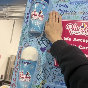 Pelican's SnoBalls - Size - Shaved Snow Near Me - Corpus Christi, Texas