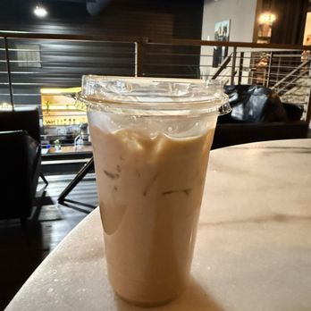 Doomsday Coffee - Iced lavender bear latte - Coffee Roasteries Near Me - Springdale, Arkansas Doomsday Coffee - Iced lavender bear latte - Coffee Roasteries Near Me - Springdale, Arkansas