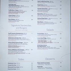 Gelson's Rancho Mirage Wine Bar - Wine Bar Menu (as of 12/21/24)