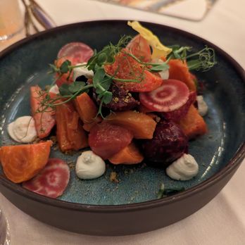Maison Close Restaurant - Beet Salad - French Near Me - New York, New York Maison Close Restaurant - Beet Salad - French Near Me - New York, New York