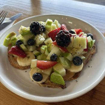 The Press - Pleasanton - Peanut butter toastini with fruit - Cafes Near Me - Pleasanton, California The Press - Pleasanton - Peanut butter toastini with fruit - Cafes Near Me - Pleasanton, California