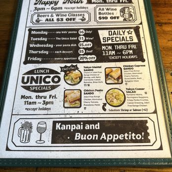 Unico Tokyo Pasta - Japanese Near Me - El Segundo, California Unico Tokyo Pasta - Japanese Near Me - El Segundo, California