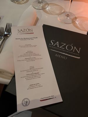 Menu photo 8 Sazon Santa Fe, NM