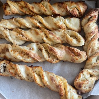 Round Table Pizza - Garlic Parmesan Twists ($11) - Pizza Near Me - San Jose, California Round Table Pizza - Garlic Parmesan Twists ($11) - Pizza Near Me - San Jose, California