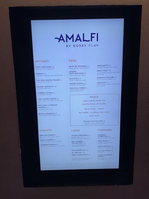 Menu photo 7 Amalfi Las Vegas, NV Menu photo 7 Amalfi Las Vegas, NV