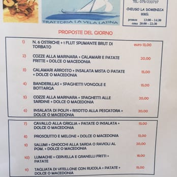 La Vela Latina - Trattorie Near Me - Sassari, SS