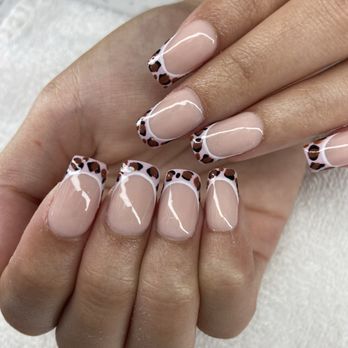 Polish Box - Nail art animal print Kept short for sports - Nail Salons Near Me - Sacramento, California Polish Box - Nail art animal print Kept short for sports - Nail Salons Near Me - Sacramento, California