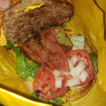 Whataburger - a hamburger with bacon and lettuce - Burgers Near Me - Dallas, Texas Whataburger - a hamburger with bacon and lettuce - Burgers Near Me - Dallas, Texas