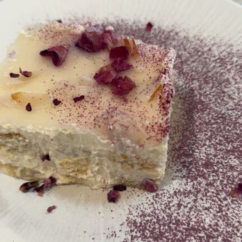 Shiro Noir - Rose Lychee Tiramisu - Coffee & Tea Near Me - Davis, California Shiro Noir - Rose Lychee Tiramisu - Coffee & Tea Near Me - Davis, California