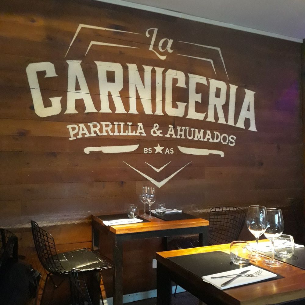 La Carnicería - Restaurant wall with name - Steakhouses Near Me - Buenos Aires, C