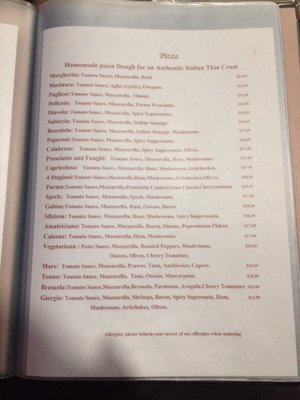 Menu photo 6 Favoloso Edmonton, AB Menu photo 6 Favoloso Edmonton, AB