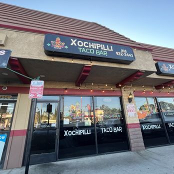 Xochipilli Taco Bar - Outside - on the West side corner of Balboa just North of Sherman Way - New Mexican Cuisine Near Me - Van Nuys, California Xochipilli Taco Bar - Outside - on the West side corner of Balboa just North of Sherman Way - New Mexican Cuisine Near Me - Van Nuys, California