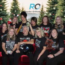 Roeder Orthodontics - The Roeder Orthodontics team at Christmas time 2025