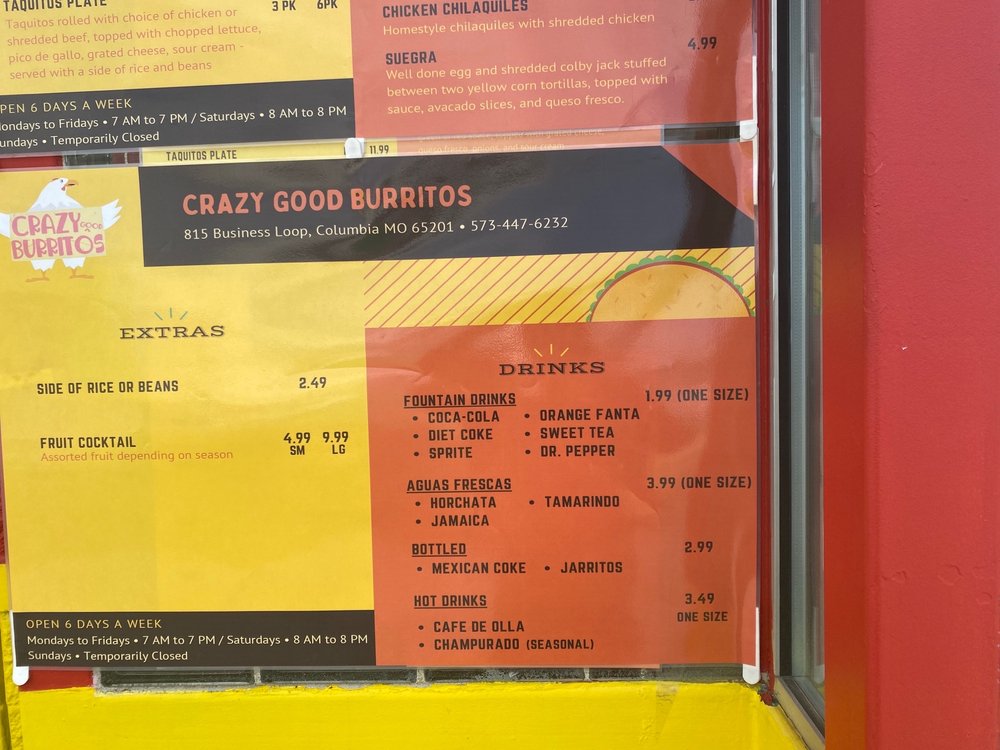 Crazy Good Burritos