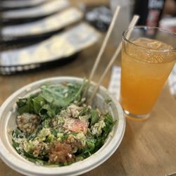 Blue Fish - Sorry, already dug into poke before I took this pic!
