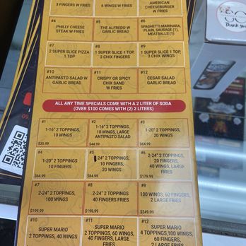 Super Mario's Pizza - Menu - Pizza Near Me - Las Vegas, Nevada Super Mario's Pizza - Menu - Pizza Near Me - Las Vegas, Nevada