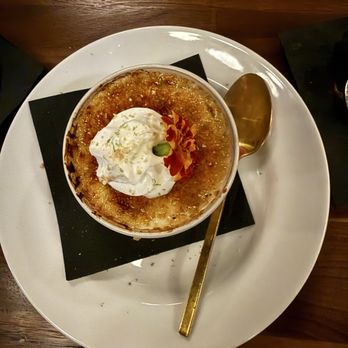 The Mercantile Chophouse - Key Lime crème brûlée - Steakhouses Near Me - King, North Carolina The Mercantile Chophouse - Key Lime crème brûlée - Steakhouses Near Me - King, North Carolina