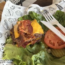 Wayback Burgers - DOUBLE BACON BURGER