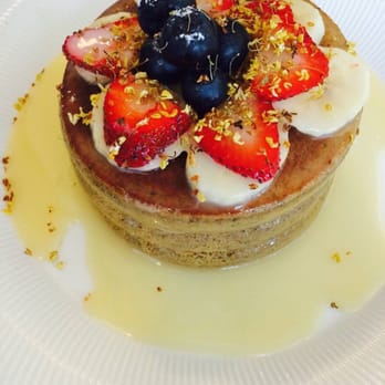 3rd Space - Earl grey pancakes topped with fruit and maple syrup! - Breakfast & Brunch Near Me - Hong Kong, HK 3rd Space - Earl grey pancakes topped with fruit and maple syrup! - Breakfast & Brunch Near Me - Hong Kong, HK