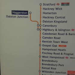 Haggerston Railway Station