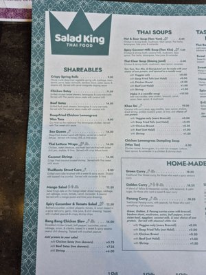 Menu photo 3 Salad King Restaurant Toronto, ON Menu photo 3 Salad King Restaurant Toronto, ON