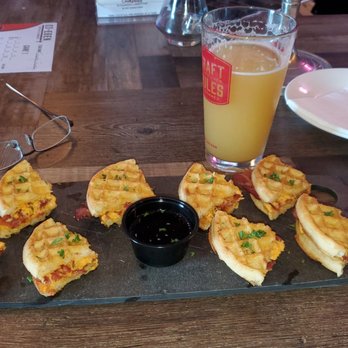 Seeing Double Speakeasy Bar - Eggo bacon grilled cheese...delicious!! Crispy bacon,honey, Sriracha, cream cheese...sooooo good like everything here...cant say eough - Cocktail Bars Near Me - North Olmsted, Ohio Seeing Double Speakeasy Bar - Eggo bacon grilled cheese...delicious!! Crispy bacon,honey, Sriracha, cream cheese...sooooo good like everything here...cant say eough - Cocktail Bars Near Me - North Olmsted, Ohio