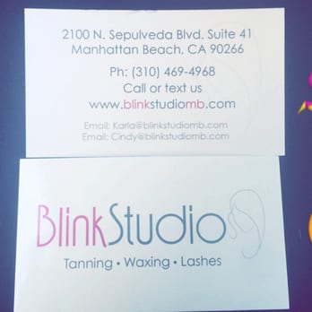 Blink Studio - Amazing place !!!! Thank you Cindy for making me feel so comfortable for my frost time getting a Brazilian Wax - Tanning Near Me - Manhattan Beach, California