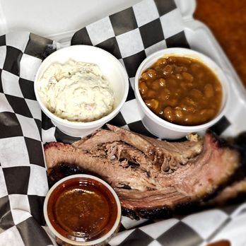 Bradford BBQ - a plate of ribs, beans, and mashed potatoes - Barbeque Near Me - Lancaster, Kentucky Bradford BBQ - a plate of ribs, beans, and mashed potatoes - Barbeque Near Me - Lancaster, Kentucky
