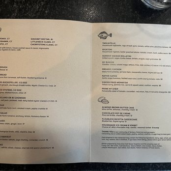 Oyster Club - Menu - New American Near Me - Mystic, Connecticut Oyster Club - Menu - New American Near Me - Mystic, Connecticut