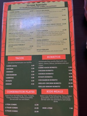 Menu photo 1 El Pitayo Fairfield, CA