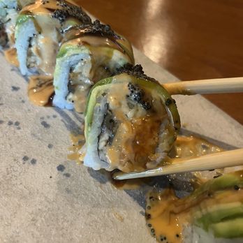 Tekka Sushi - Black dragon roll - Japanese Near Me - Elk Grove Village, Illinois
