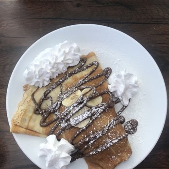 iCafe de Paris - Banana Nutella crepe - Creperies Near Me - Orlando, Florida