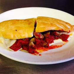 Dutch Oven Family Restaurant - Sausage Parmesan sub