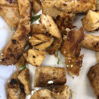 Souvlaki Fast - Old dried up chicken - Greek Near Me - Boynton Beach, Florida