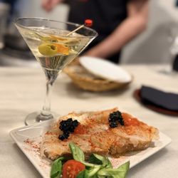 Taberna La Concha - Vermut blanco con tapa