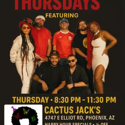Sharae & The Budderfly Effect - Starting Oct 9th 2025 you can catch us playing reggae at Cactus Jack's Every other Thursday!