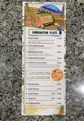 Menu photo 6 Maui Hawaiian BBQ Oceanside, CA
