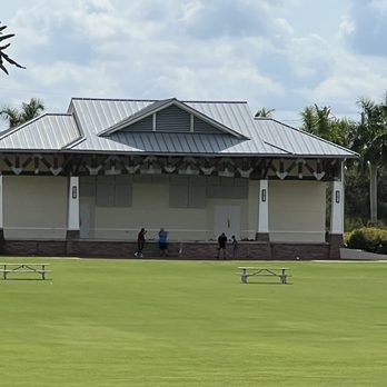 Commons Park - Stage and great lawn. - Parks Near Me - Royal Palm Beach, Florida