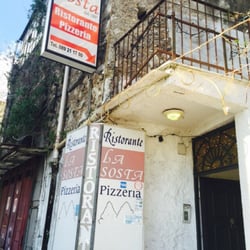 La Sosta - Outside the restaurant