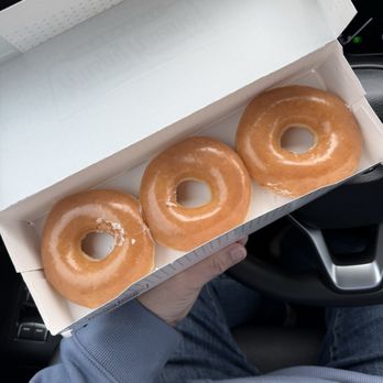 Krispy Kreme - 3 free Original Glazed for my birthday! - Donuts Near Me - Long Beach, California Krispy Kreme - 3 free Original Glazed for my birthday! - Donuts Near Me - Long Beach, California