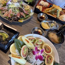 Tuna salad, no rice sashimi roll Tuna salad, no rice sashimi roll