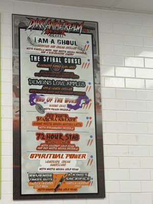 Menu photo 8 Horror Vibes Coffee Las Vegas, NV