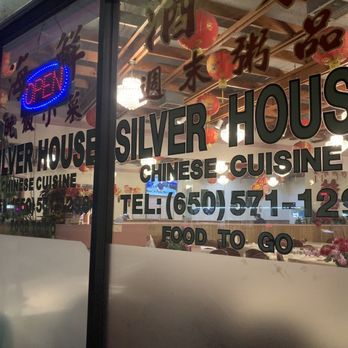 Silver House - Window signs - Chinese Near Me - San Mateo, California